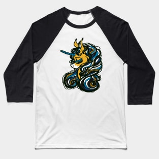 Jacksonville Football Unicorn Baseball T-Shirt